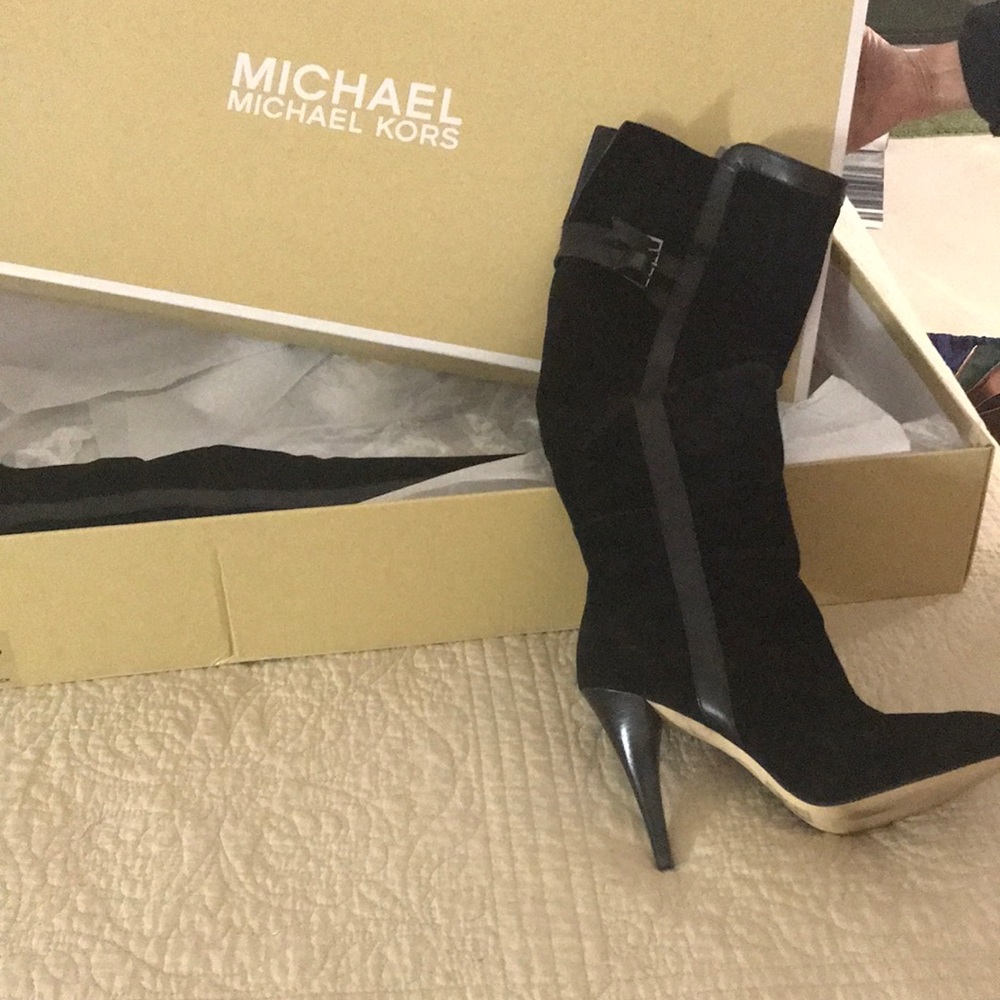 Michael Kors over the knee boots like new